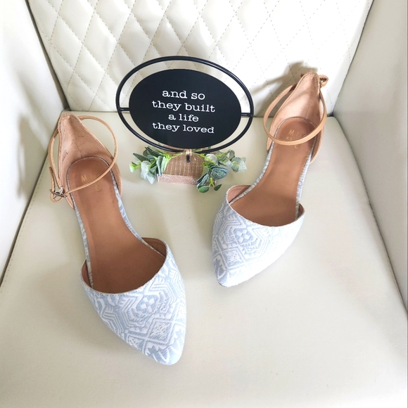 Women's Mix No 6 Blue/White/Beige Sze 9.5 Sandal. GREAT CONDITION - Picture 8 of 16